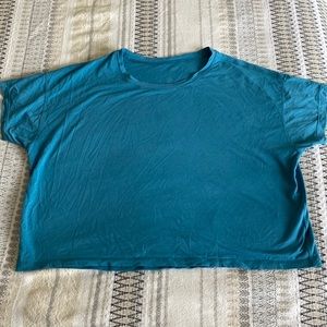 NWOT- Lululemon All Yours Cotton Cropped T